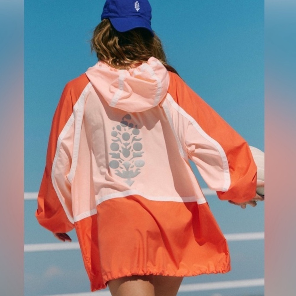 New! FP Movement by Free People like the wind windbreaker Jacket 2134